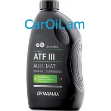 DYNAMAX AUTOMATIC ATF III COLORLESS 1L
