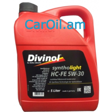 Divinol Syntholight HC-FE 5W-30 5L Սինթետիկ