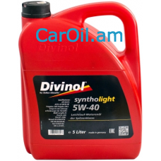 Divinol Syntholight 5W-40 5L Սինթետիկ