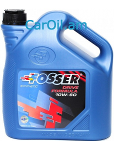 FOSSER Drive Formula 10W-60 4L Կիսասինթետիկ
