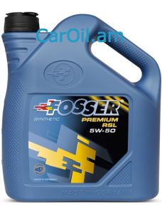 FOSSER Premium RSL 5W-50 1L Սինթետիկ