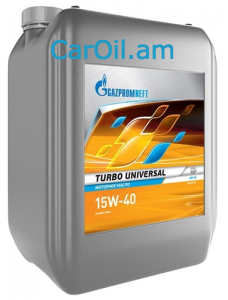 GAZPROMNEFT Turbo universal 15W-40 10L Միներալ
