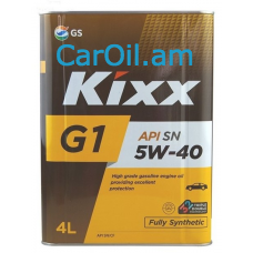 KIXX G1 5W-40 4L Լրիվ սինթետիկ