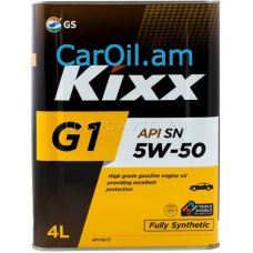 KIXX G1 5W-50 4L Լրիվ սինթետիկ