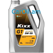 KIXX G1 5W-30 4L Լրիվ սինթետիկ