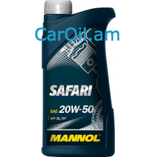 MANNOL Safari 20W-50 1L, Միներալ 