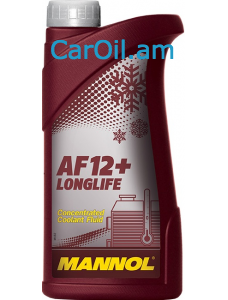 MANNOL Longlife Antifreeze AF12+  1L Կարմիր 