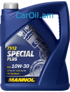MANNOL Special 10W-30 5L, Կիսասինթետիկ