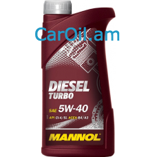 MANNOL Diesel Turbo 5W-40 1L, Սինթետիկ