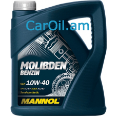 MANNOL Molibden Benzin 10W-40 4L, Կիսասինթետիկ