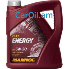 MANNOL Energy 5W-30 5L, Սինթետիկ