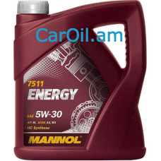 MANNOL Energy 5W-30 4L, Սինթետիկ
