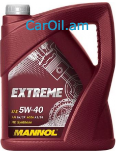 MANNOL Extreme 5W-40 5L, Սինթետիկ