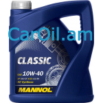 MANNOL Classic 10W-40 4L, Կիսասինթետիկ