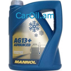 MANNOL AG13+ Advanced Antifreeze 5L Դեղին 