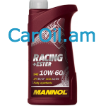 MANNOL Racing+Ester 10W-60 1L, Սինթետիկ