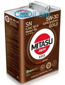 MITASU GOLD 5W-30 4L Լրիվ սինթետիկ