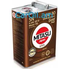 MITASU GOLD PAO 0W-30 4L Լրիվ սինթետիկ 