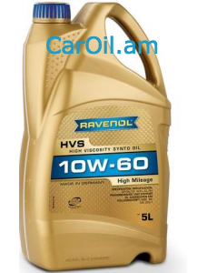 RAVENOL HVS High Viscosity Synto Oil 10W-60 5Լ Սինթետիկ
