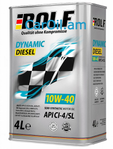 ROLF Dynamic Diesel 10W-40 4L Կիսասինթետիկ