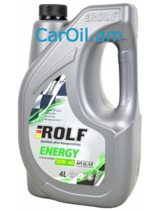ROLF Energy 10W-40 4L Կիսասինթետիկ Պլաստիկ