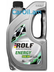 ROLF Energy 10W-40 5L Կիսասինթետիկ Պլաստիկ