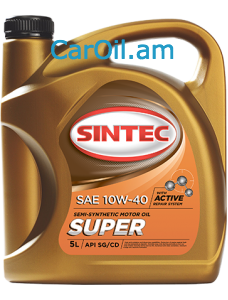 SINTEC SUPER 10W-40 5L Կիսասինթետիկ