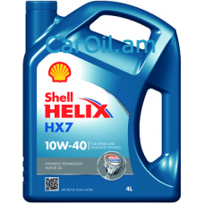 Shell Helix HX7 10W-40 4L  Կիսասինթետիկ