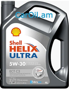SHELL HELIX ULTRA ECT C3 5W-30 4L Լրիվ սինթետիկ